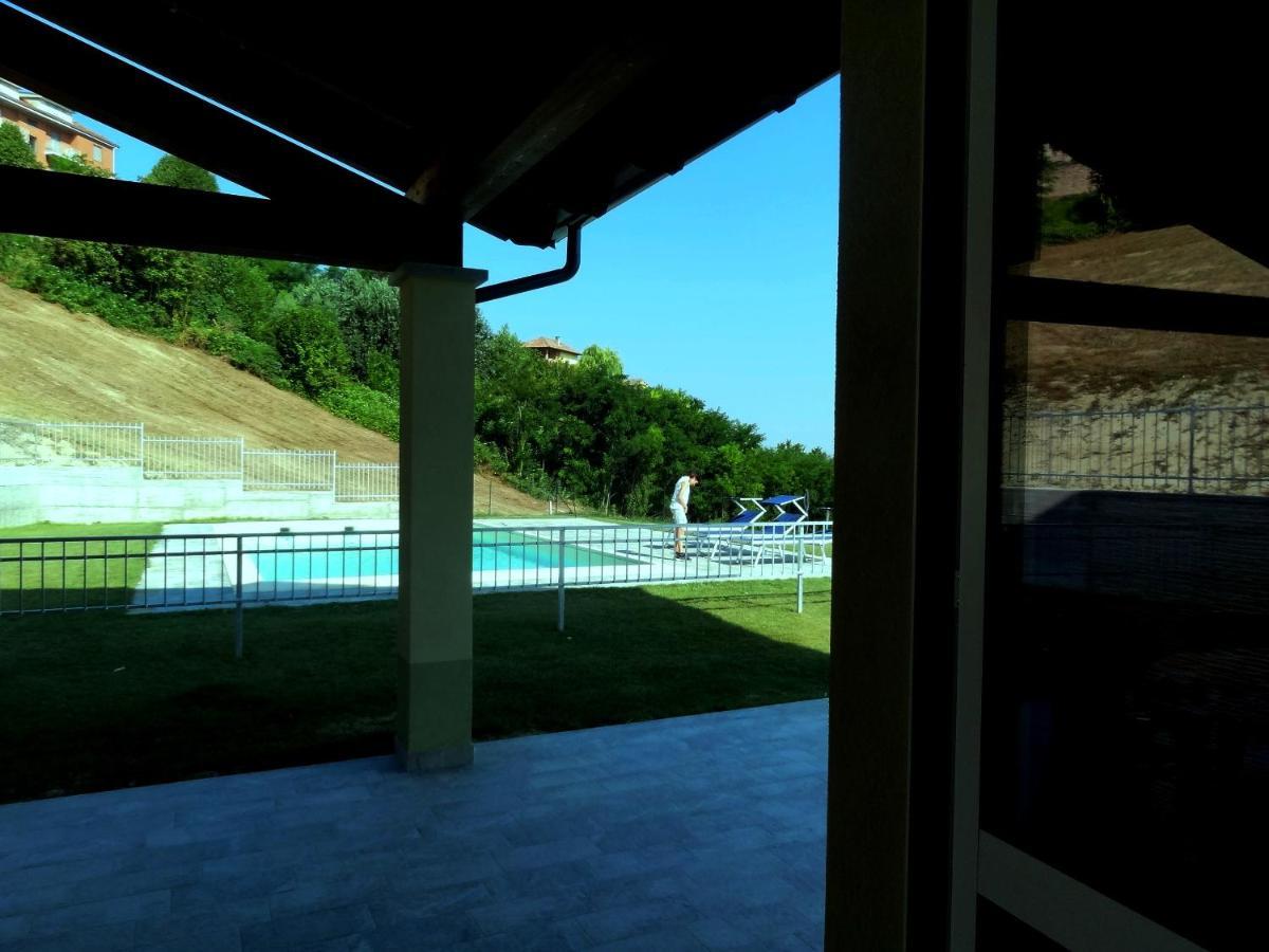 Ferienwohnung "El Fiu" Agliano Terme Exterior foto